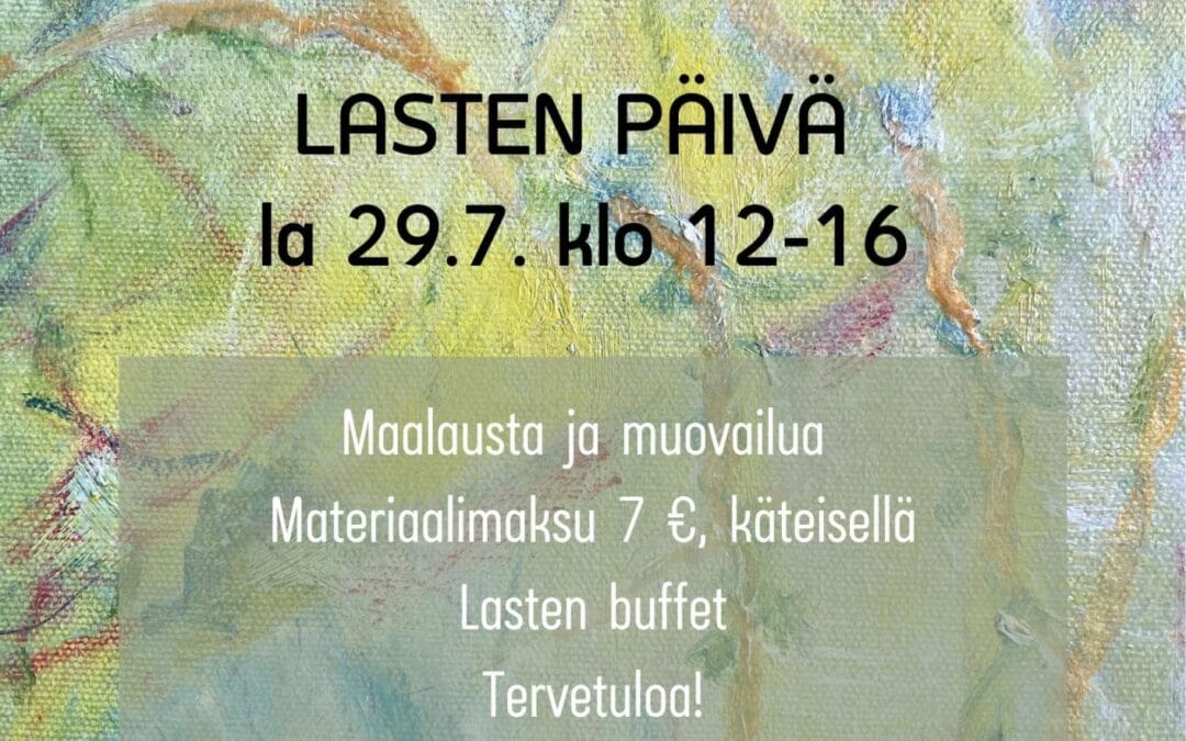Lasten päivä 29.7.2023